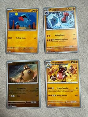 Pokemon Trading Cards Bundle of 4